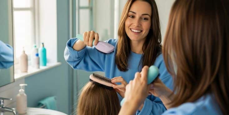 Lepointdujour.fr - Lisseur-brosse Lidl à petit prix: plébiscité par les mamans, il lisse les cheveux en quelques minutes