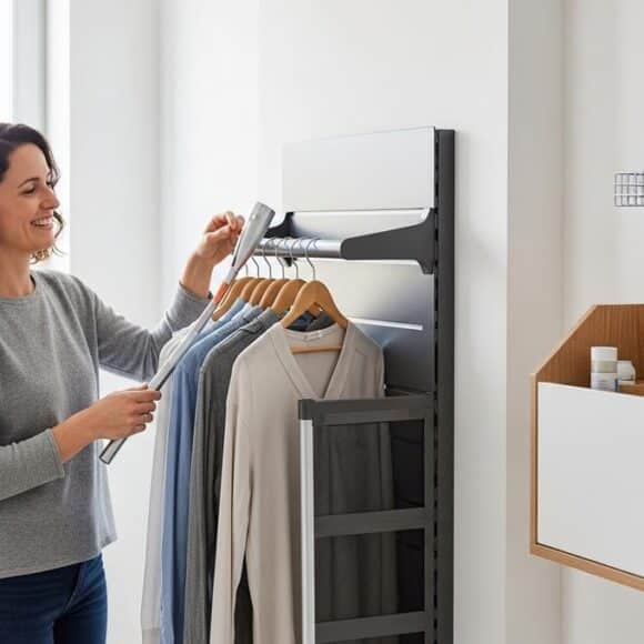 Lepointdujour.fr - Lidl remplace l’étendoir classique par un système discret qui libère de la place avant l’hiver
