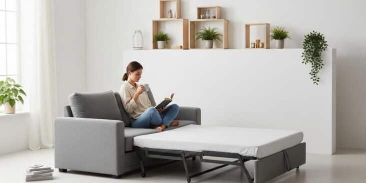 Lepointdujour.fr - Canapé convertible IKEA GRUNNARP: nouveau en 2025, allie design et prix doux