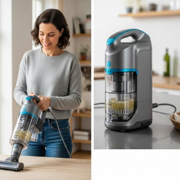 Lepointdujour.fr - Aspirateur Lidl Silvercrest 2-en-1: noté 4,4/5, 89,99 €, il simplifie le ménage et offre une autonomie confortable