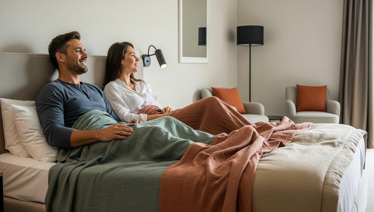 Lepointdujour.fr - Draps blancs: la tendance des hôtels de luxe passe aux couleurs et réchauffe nos chambres cet hiver 2024