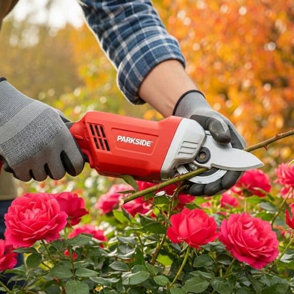 Lepointdujour.fr - Sécateur électrique Lidl: taillez sans effort et préparez le jardin pour l’hiver à petit prix