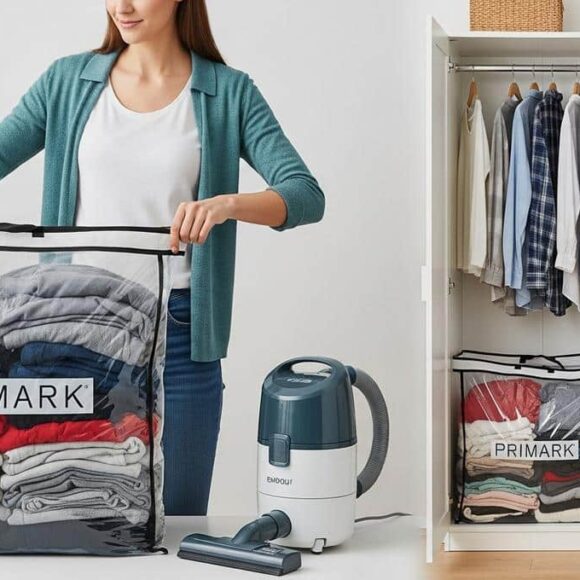 Lepointdujour.fr - Primark met fin au désordre des placards avec ses sacs sous vide à 3 €