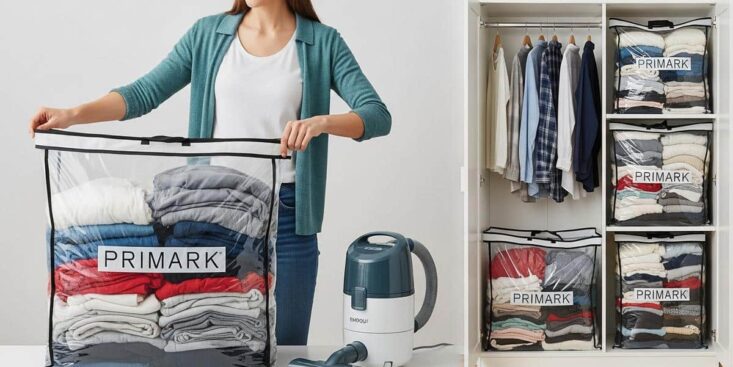 Lepointdujour.fr - Primark met fin au désordre des placards avec ses sacs sous vide à 3 €