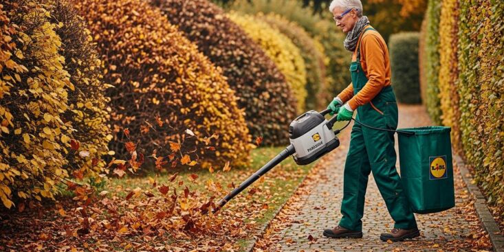 Lepointdujour.fr - Aspirateur souffleur broyeur Lidl 3-en-1 à 29,99 €: nettoie feuilles mortes et déchets verts cet automne