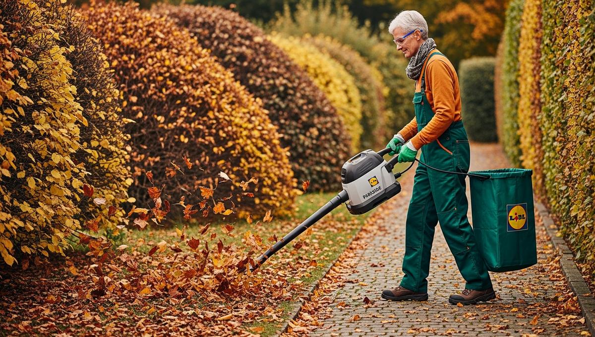 Lepointdujour.fr - Aspirateur souffleur broyeur Lidl 3-en-1 à 29,99 €: nettoie feuilles mortes et déchets verts cet automne