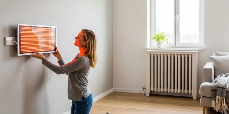 Lepointdujour.fr - Lidl dévoile un panneau chauffant moderne pour remplacer les vieux radiateurs, design et sans travaux