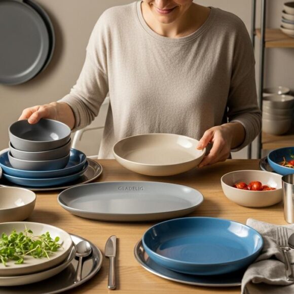 Lepointdujour.fr - IKEA: assiettes en grès à 2,99 € pour une table façon restaurant