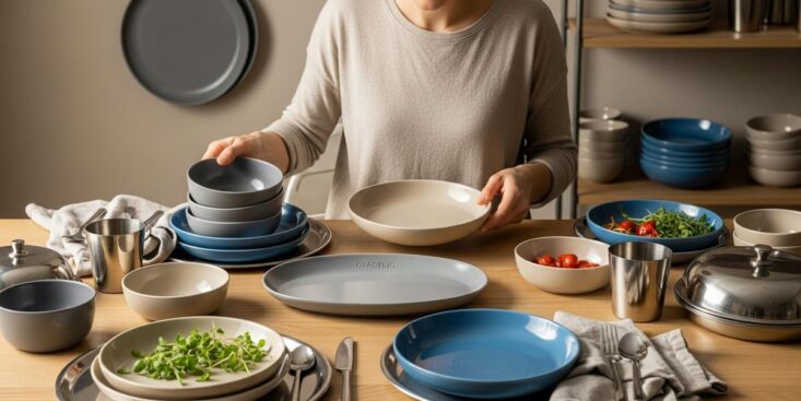 Lepointdujour.fr - IKEA: assiettes en grès à 2,99 € pour une table façon restaurant