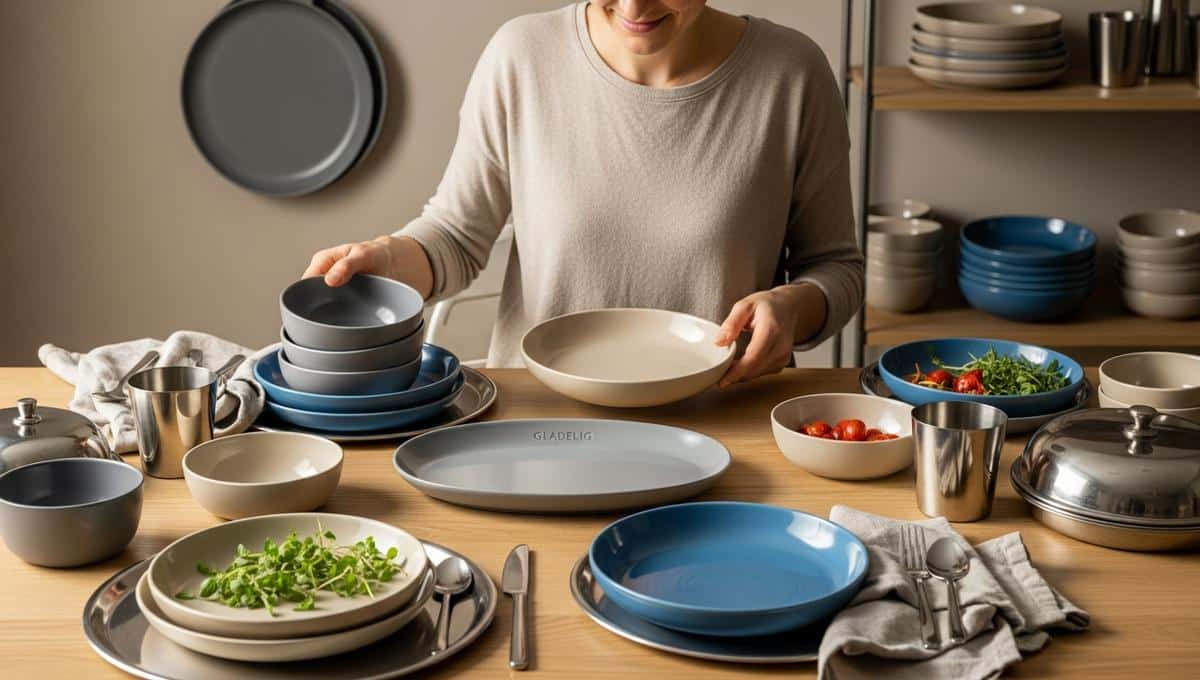 Lepointdujour.fr - IKEA: assiettes en grès à 2,99 € pour une table façon restaurant