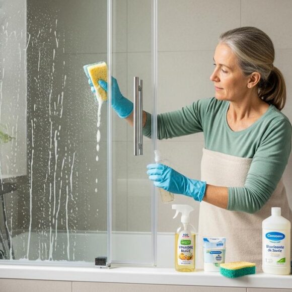 Lepointdujour.fr - Paroi de douche comme neuve: la méthode d'un pro pour éliminer le calcaire sans produits agressifs