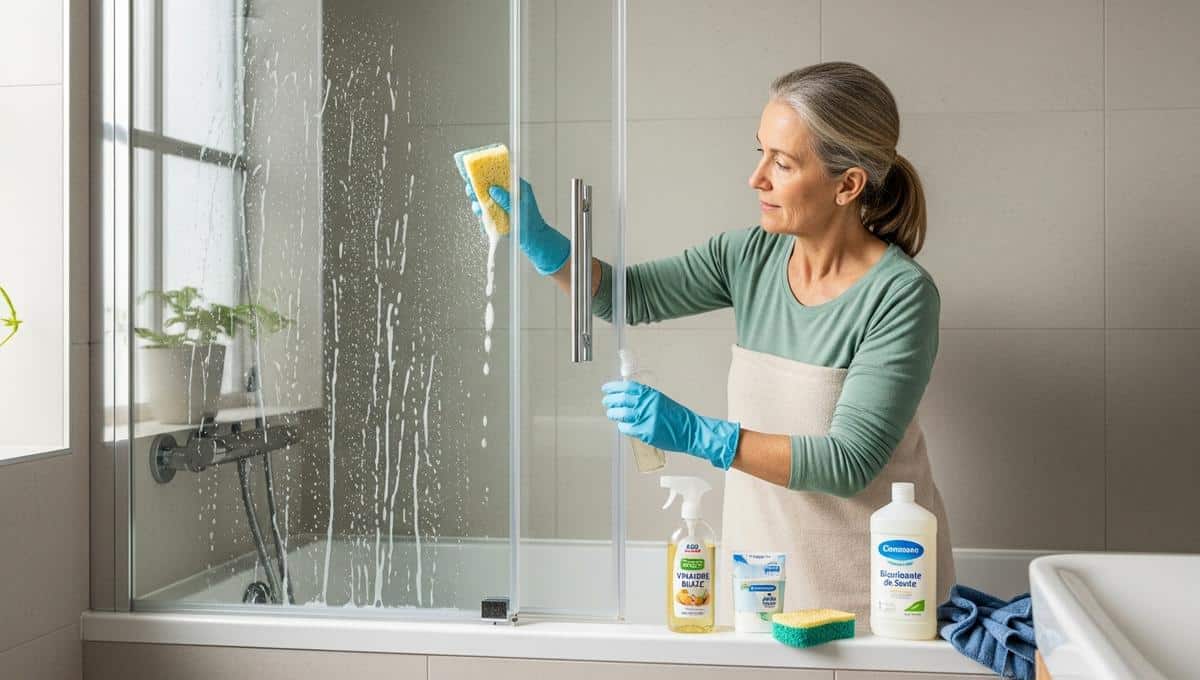 Lepointdujour.fr - Paroi de douche comme neuve: la méthode d'un pro pour éliminer le calcaire sans produits agressifs