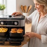 Lepointdujour.fr - Airfryer Masterpro: 47 % de réduction chez Lidl, double compartiment pour des dîners rapides sans effort