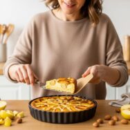 Lepointdujour.fr - Clafoutis pommes-amandes léger : la recette familiale qui réconcilie gourmandise et ligne