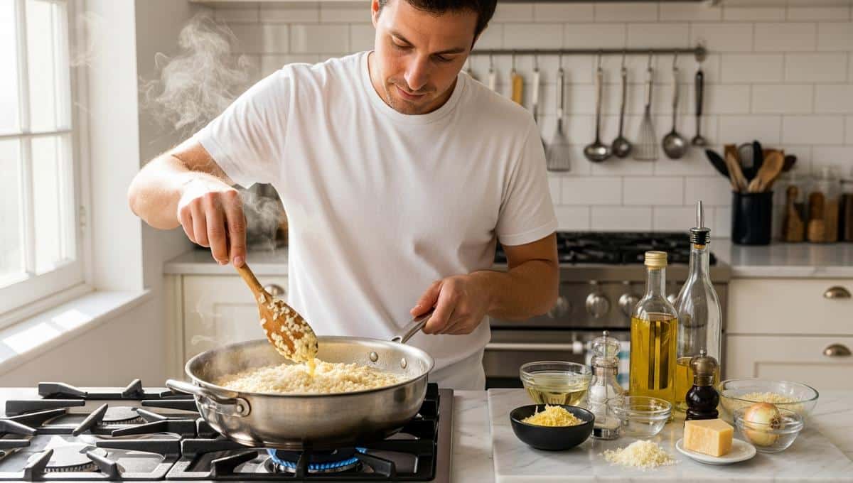 Lepointdujour.fr - Risotto crémeux: le chef italien Toni Muzi livre ses secrets pour le réussir à la perfection