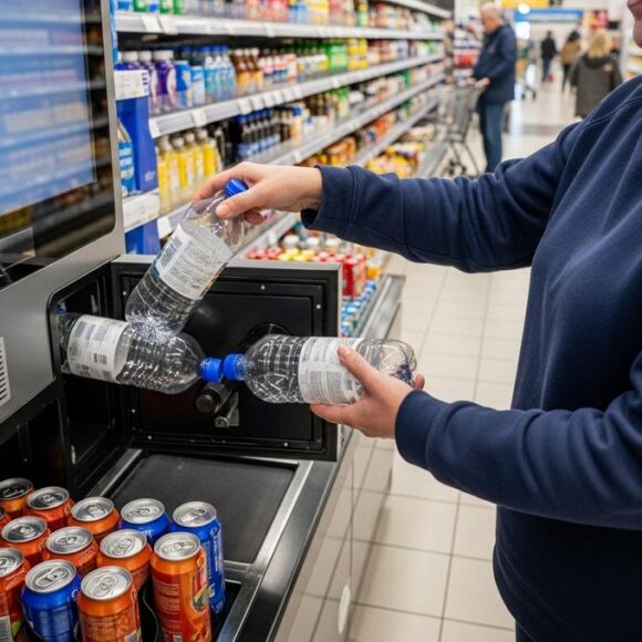 Lepointdujour.fr - Consigne en supermarché: 4 régions de France déploient le retour des bouteilles
