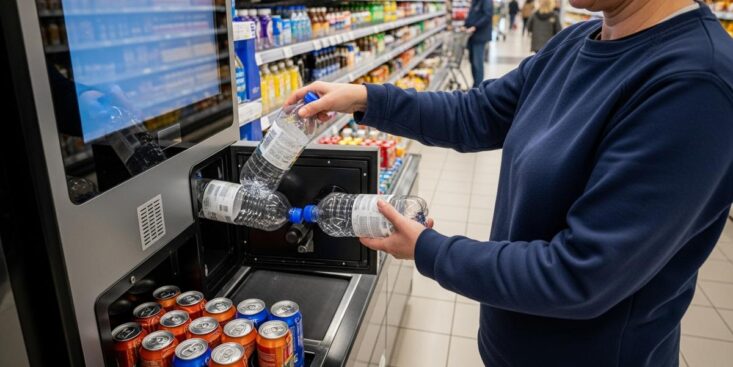 Lepointdujour.fr - Consigne en supermarché: 4 régions de France déploient le retour des bouteilles