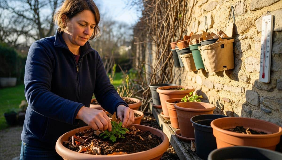 Lepointdujour.fr - Gel dans les pots : la méthode 0 € simple qui protège vos plantes tout l’hiver