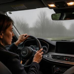 Lepointdujour.fr - Voiture: un réglage simple améliore la visibilité par brouillard en hiver et réduit la buée