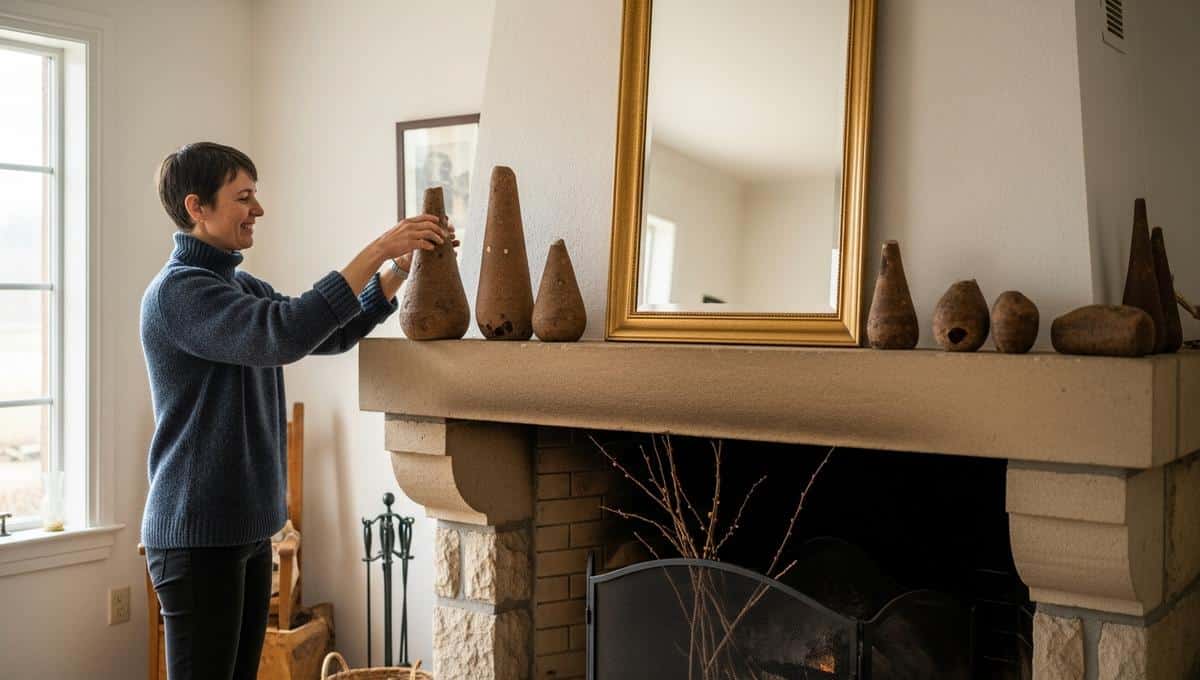 Lepointdujour.fr - Cheminée: 1 détail déco pour la sublimer cet hiver sans travaux ni gros budget