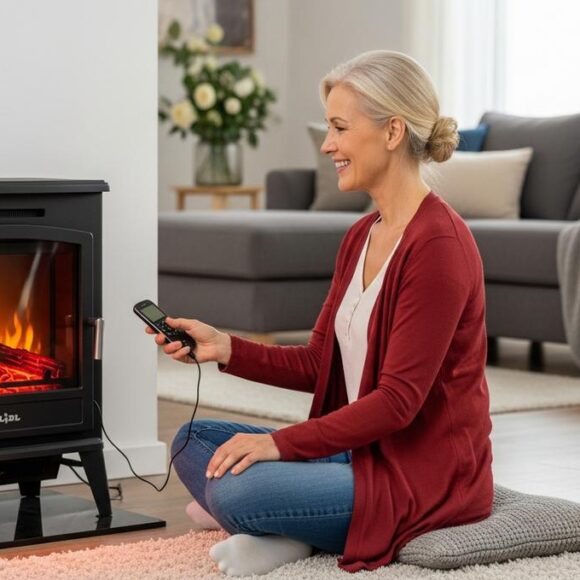 Soonnight - Cheminée Lidl à 139 €: je teste à la maison, chaleur d’appoint efficace et effet flamme réussi