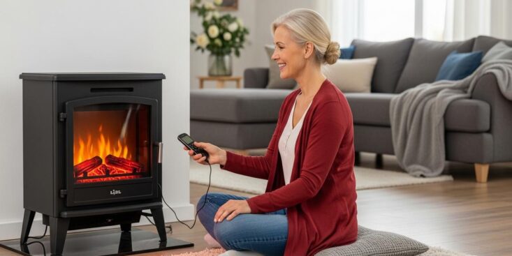 Soonnight - Cheminée Lidl à 139 €: je teste à la maison, chaleur d’appoint efficace et effet flamme réussi