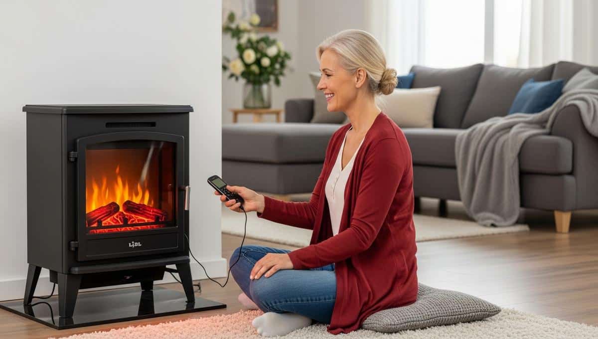 Soonnight - Cheminée Lidl à 139 €: je teste à la maison, chaleur d’appoint efficace et effet flamme réussi