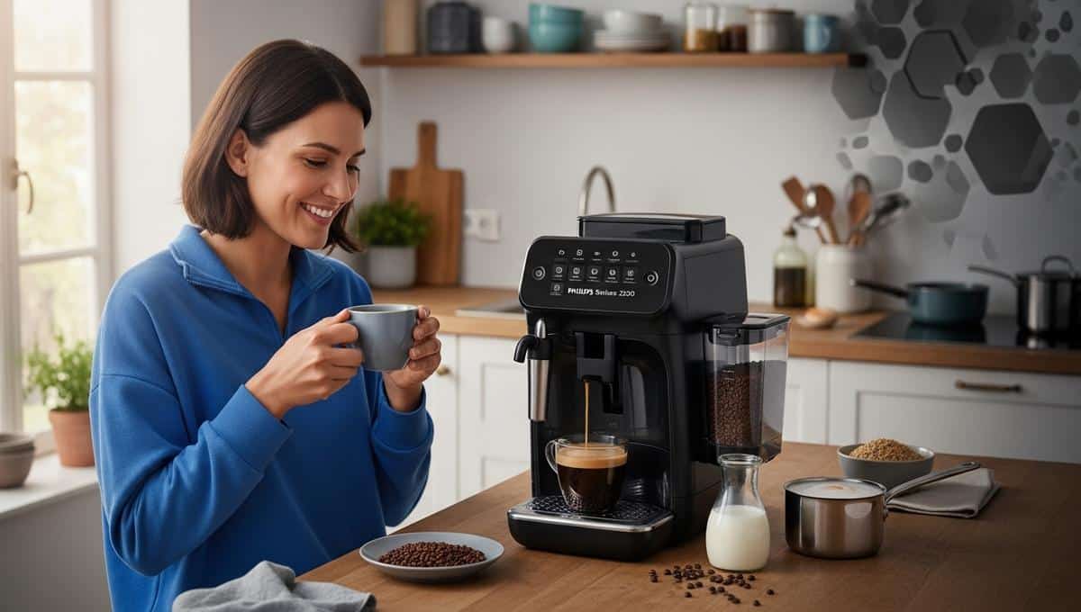 Soonnight - Philips Series 2200 EP2220: la machine à café automatique avec broyeur passe à 213,99 € pour le Black Friday 2025