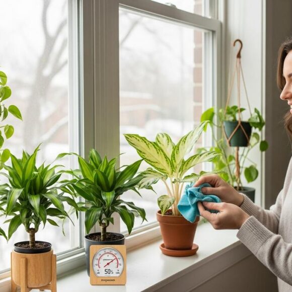 Soonnight - Plantes d'intérieur : 3 espèces qui réduisent l'humidité en hiver dans un appartement fermé, effet durable