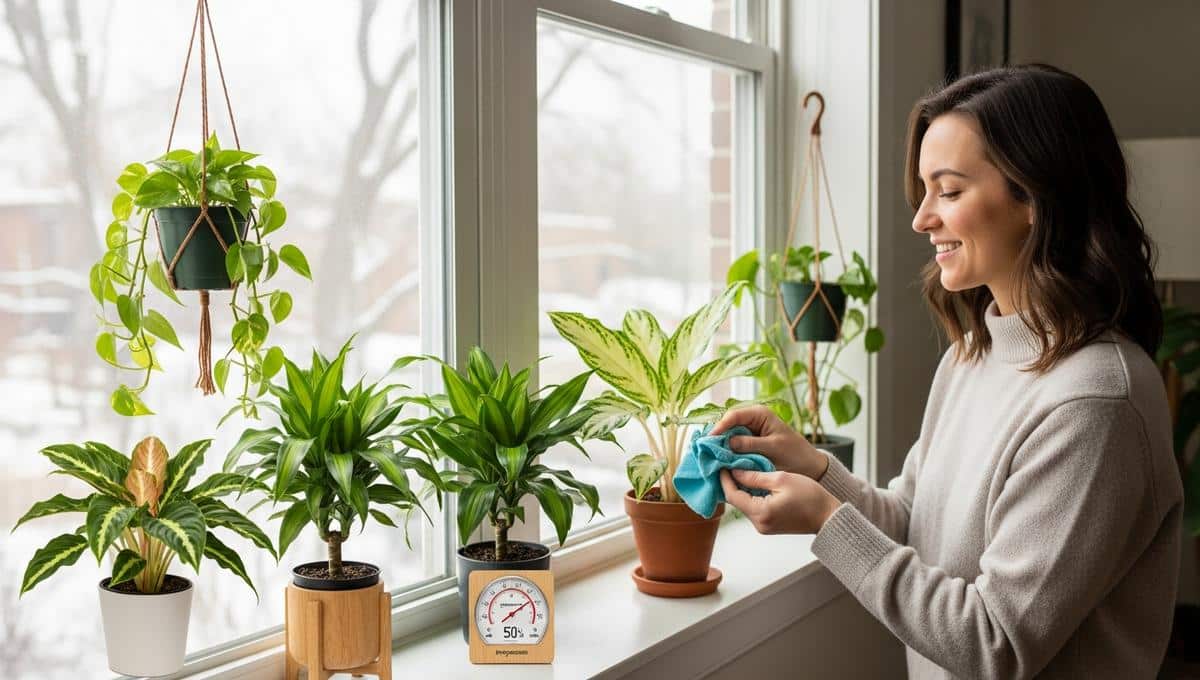 Soonnight - Plantes d'intérieur : 3 espèces qui réduisent l'humidité en hiver dans un appartement fermé, effet durable