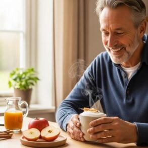Soonnight - Latte pomme-cannelle maison: mousseux et réconfortant, prêt en 5 minutes