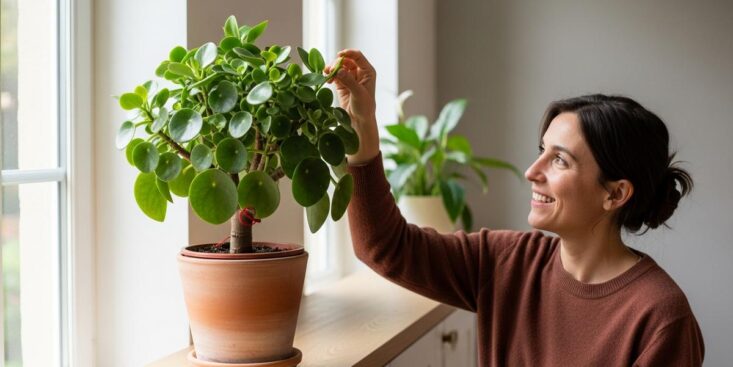 Soonnight - Arbre de jade: placez-le au sud-est pour attirer richesse et bonheur selon le Feng Shui