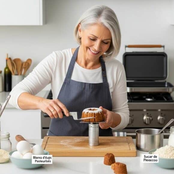 Soonnight - Recette de bûche de Noël sans gluten ni lactose: légère, sans beurre, prête en 25 min avec 4 ingrédients