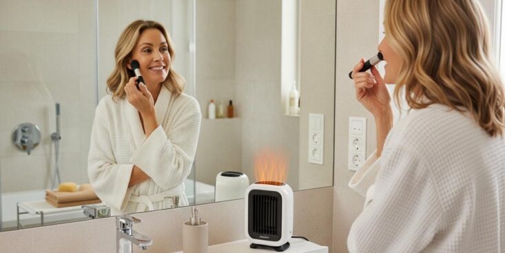 Soonnight - Radiateur céramique à moins de 25 € chez Weldom: réchauffe les matins d’hiver avec offre Black Friday