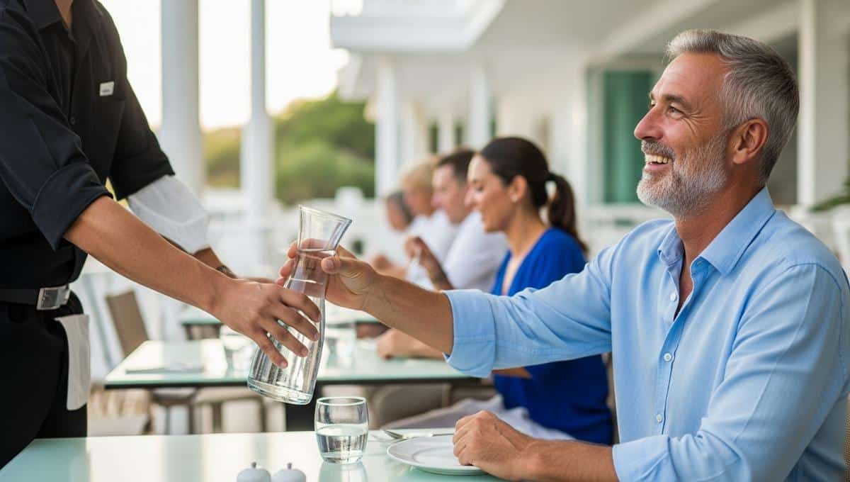 Soonnight - Restaurant: l’eau du robinet doit être gratuite, voici ce que la loi impose depuis 2022