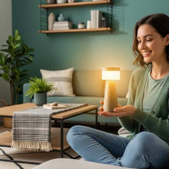 Soonnight - Lidl réplique à Action avec une nouvelle lampe design à prix mini pour illuminer le salon