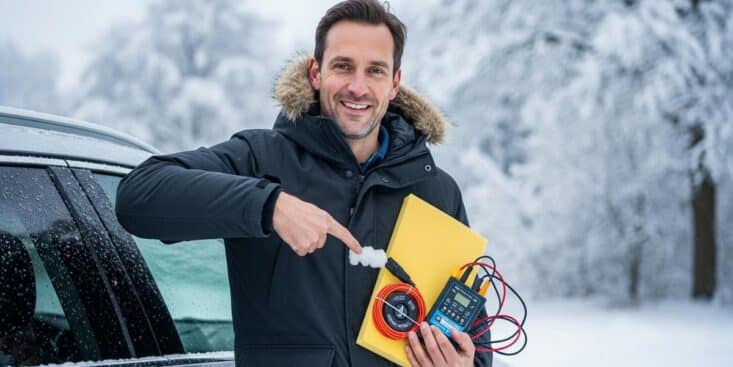 Soonnight - Astuce scandinave: pare-brise sans givre en 2 minutes, sans housse ni dégivrant