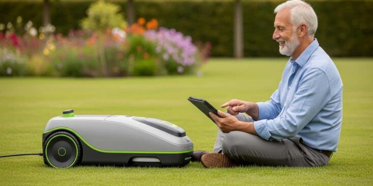 Soonnight - Robot tondeuse sans fil en promo Black Friday 2025 sur Amazon: pelouse impeccable sans effort, sans câble encombrant