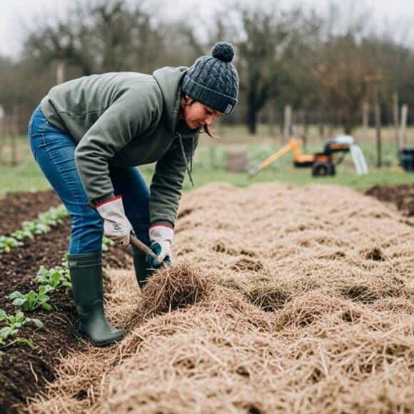 Soonnight - Paillage d’hiver au potager : cette méthode fréquente en décembre devient un piège et fait chuter vos récoltes