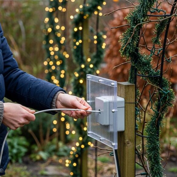 Soonnight - Prise de jardin Weldom à 7,35 € : elle sécurise vos extérieurs l’hiver et séduit de plus en plus de foyers