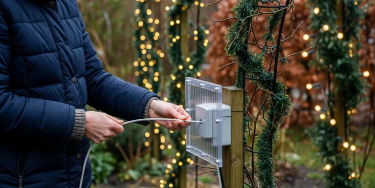 Soonnight - Prise de jardin Weldom à 7,35 € : elle sécurise vos extérieurs l’hiver et séduit de plus en plus de foyers