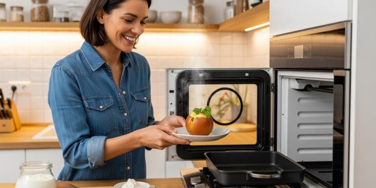 Soonnight - Pomme au four en 5 minutes : l’astuce de chef qui rend tous vos desserts plus gourmands