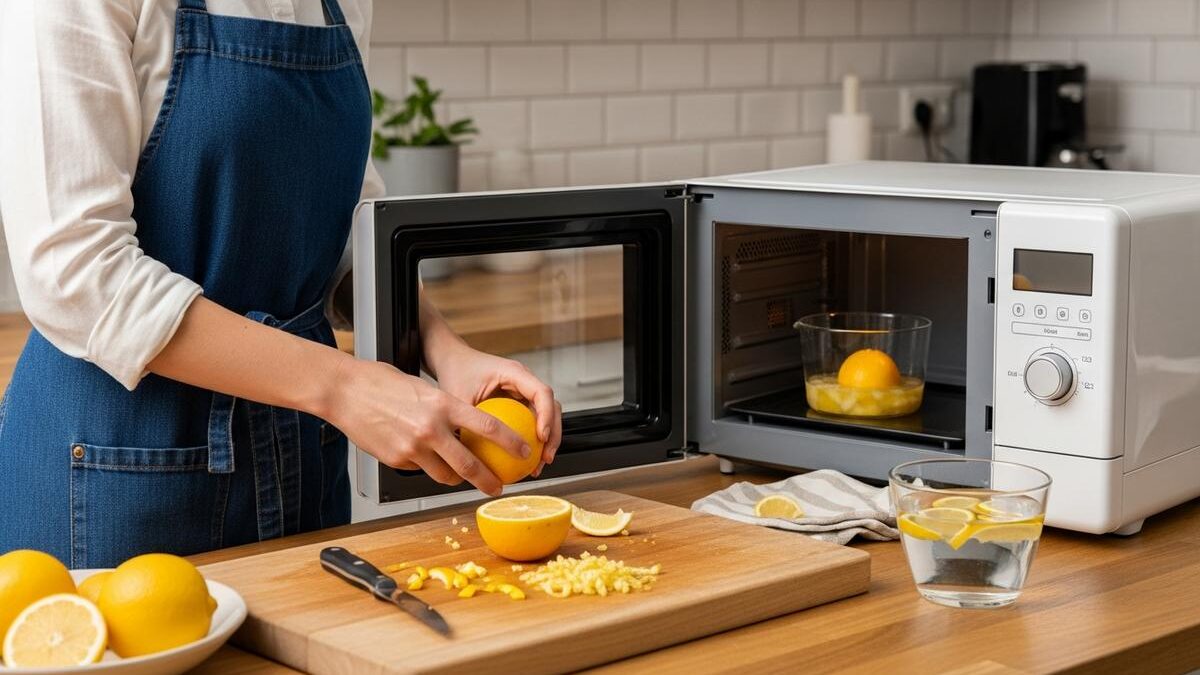 Citron au micro-ondes : l’astuce de 10 secondes qui décuple le jus en ...