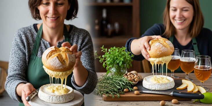 Soonnight - Camembert rôti aux herbes : la recette express pour un cœur ultra coulant qui réchauffe l’apéro d’hiver