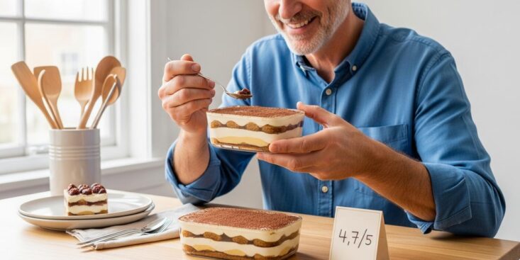 Soonnight - Tiramisu à la crème de marrons noté 4,7/5 : le dessert fondant qui séduit à chaque bouchée