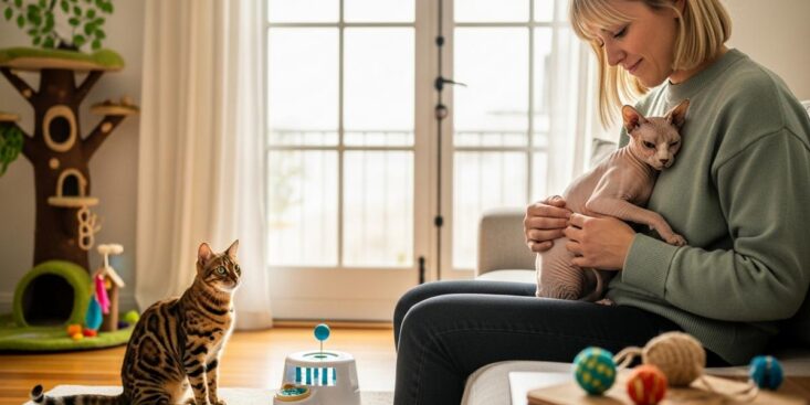 Soonnight - Chat Sphynx ou Bengal : le comparatif 2025 pour choisir le compagnon le plus facile à vivre