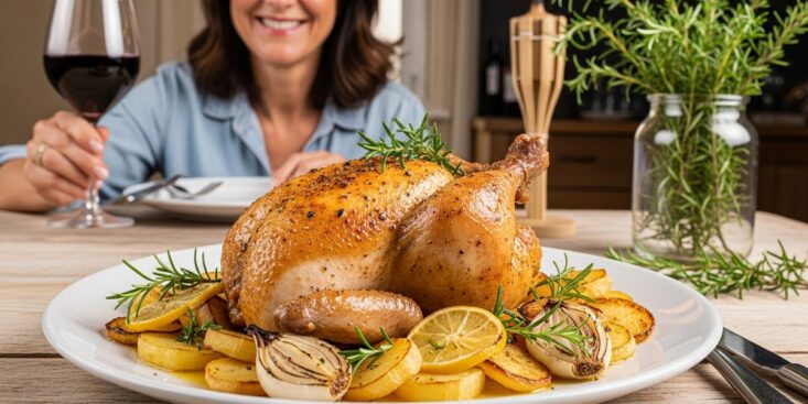 Soonnight - Poulet rôti italien au four : la recette familiale croustillante qui remplace le poulet du dimanche