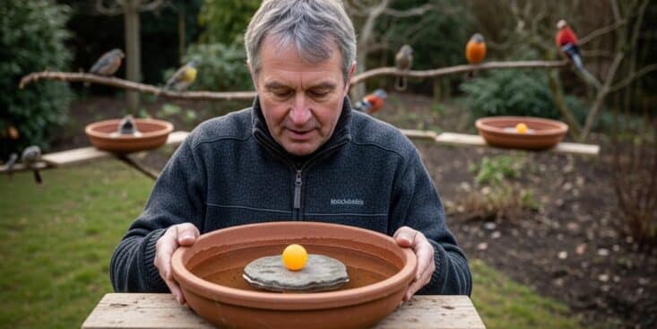 Soonnight - Ornithologues : la méthode la plus efficace pour offrir de l’eau aux oiseaux en plein gel