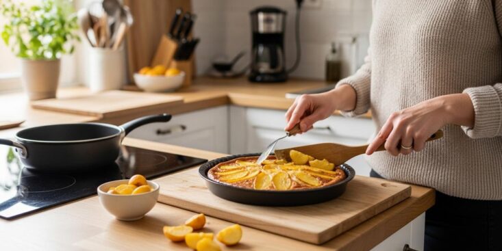 Soonnight - Gâteau aux pommes à la poêle : la recette express plus simple et meilleure qu’une tarte pour régaler toute la famille