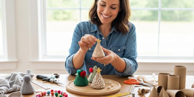 Soonnight - Mini-sapins DIY : l’idée déco simple qui fait fondre Instagram à Noël 2025, à la portée de tous